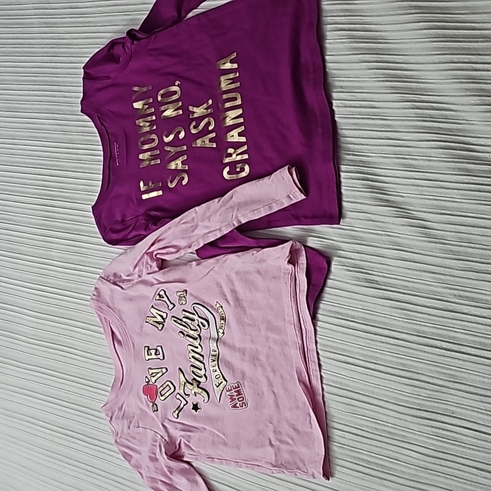 Girls long sleeve Tshirt Bundle